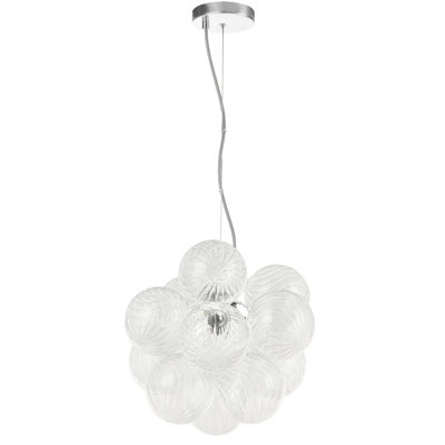 Charlize 3 Light Pendant - Clear