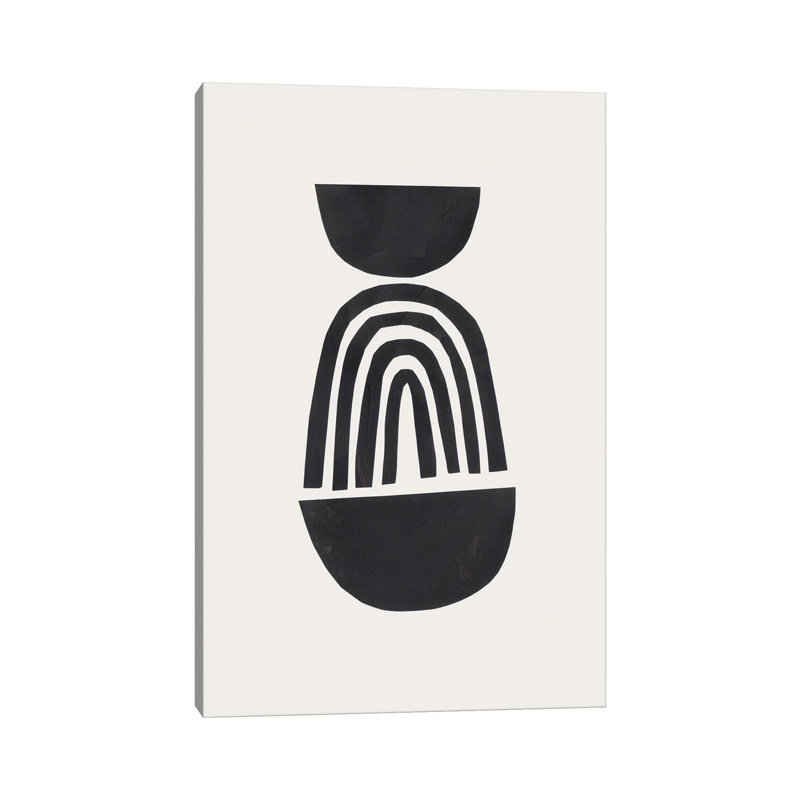 Tribal Rainbow 1 Piece Wrapped Canvas Wall Art, 30.48 cm H x 45.72 cm W