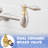 Wall Mount Commercial Pot Filler, Brushed Nickel Kitchen Faucet, Brass Double Jointed Swing Spout, Style A, Design, Easy To Clean, 360 Rotation Filler Nickel, Material, Stretchable Joint Arms,-577674313