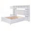 Lit double en bois avec armoire et tablette tout-en-un-850973138