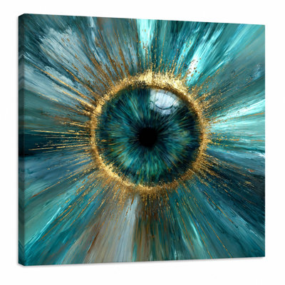 «Visionary Eye», art mural sur toile tendue