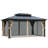Double Roof With Aluminum Frame Patio Gazebo-110537907