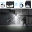58 LED Solar Security Wall Light, 4 Modes Dusk to Dawn Motion Sensor Light, 6500K Pure White-108748035