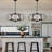 Heald 6 - Light Lantern Dimmable Drum Chandelier-1153594006