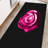 Delicate Floral Design with Pop on Soft Pile Printed Rug - A Chic Addition to Your Home Decor-207645827