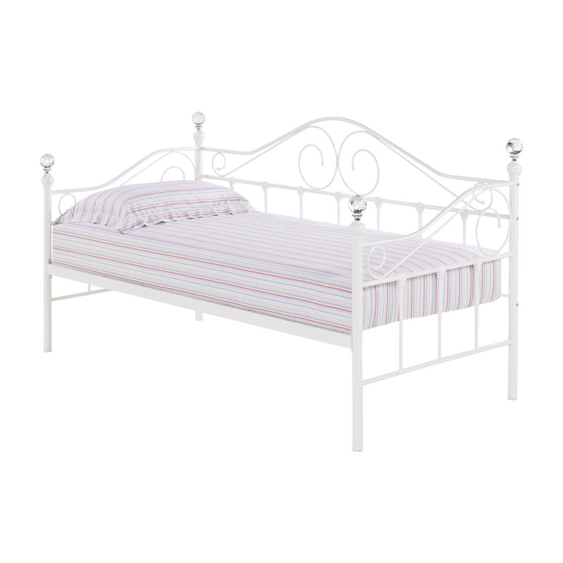 LPD Home Metal Daybed, White
