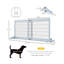 72 "très large barrière autoportante pour animaux, barrière réglable pour les couloirs / portes-110833145