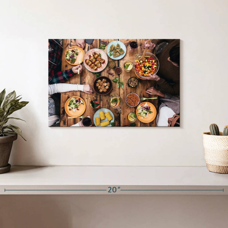 Yarlin Cozy Rustic Dinner, 8" H x 12" W