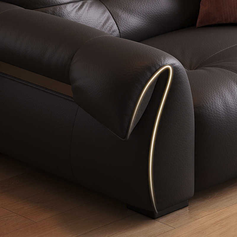 Canapé à touches rétro noir Living Room