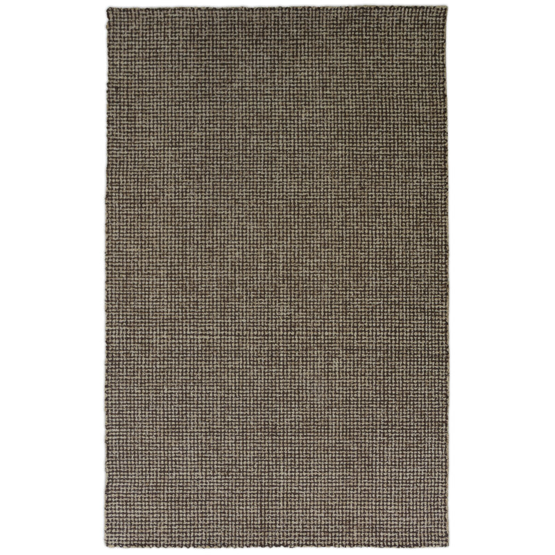 Tapis 100% laine touffeté à la main, Chocolate, 9' x 12'