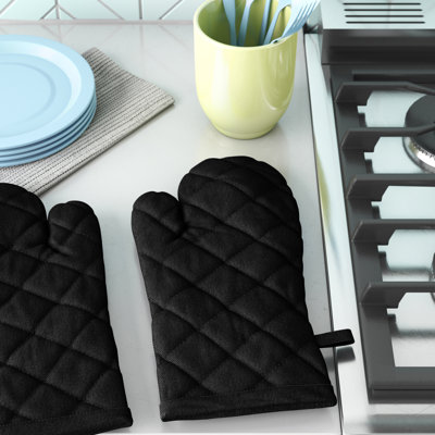Wayfair Basics™ Taneytown Plain Oven Mitt Set