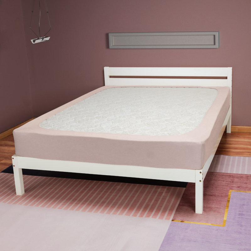 Queen Purple High Stretch Jersey Knit Box Spring Cover
