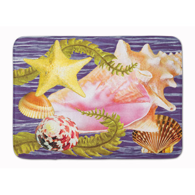 Rosiland Solomon Memory Foam Non-Slip Bath Rug