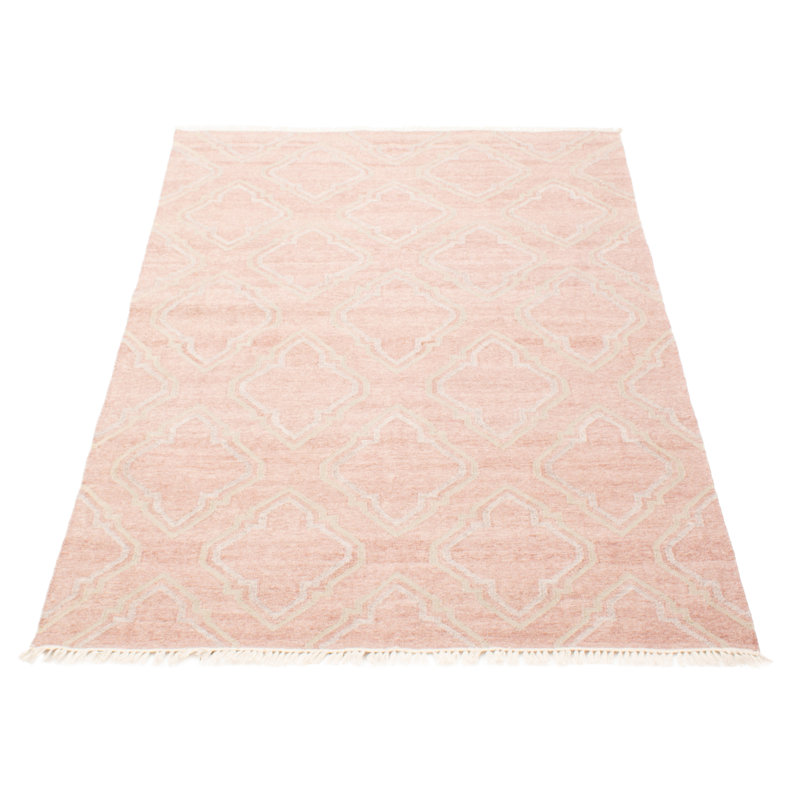 Tapis unique corail kilim 5 pi 3 po x 7 pi 7 po Ankara