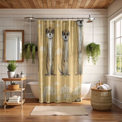 Rideau de douche Mekerat Adventures - Premium