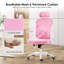 Chaise de bureau ergonomique, chaise de bureau à domicile avec appui-tête, chaise d'ordinateur à haut dossier avec accoudoirs et lombaire réglable-1695848990-1695848991