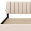 Upholstered Platform Bed With Trundle-1800928857