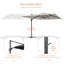 Parasol en porte-à-faux 120 po avec manivelle Fritsche-833398669