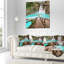 Coussin paysage escalier dans une magnifique cascade-964715189-964715184