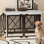  Table de bout robuste 48 po avec double porte pour chien