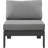Lajoy Aluminum Outdoor Armless Lounge Chair-405302514-405302513