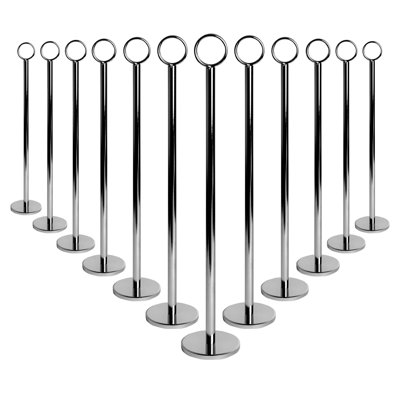 Metal Table Number