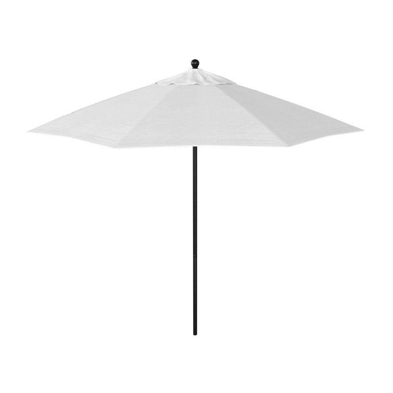 Parasol de marché 9 pi Montiara, Naturel