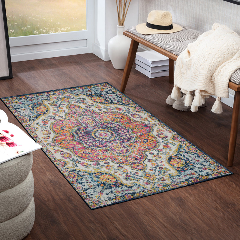 Neel Oriental Area Rug, Rectangle 80 x 150cm