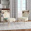 Chaise d'appoint rembourrée Diamonds Minimal Geometric / Cottage-73625671