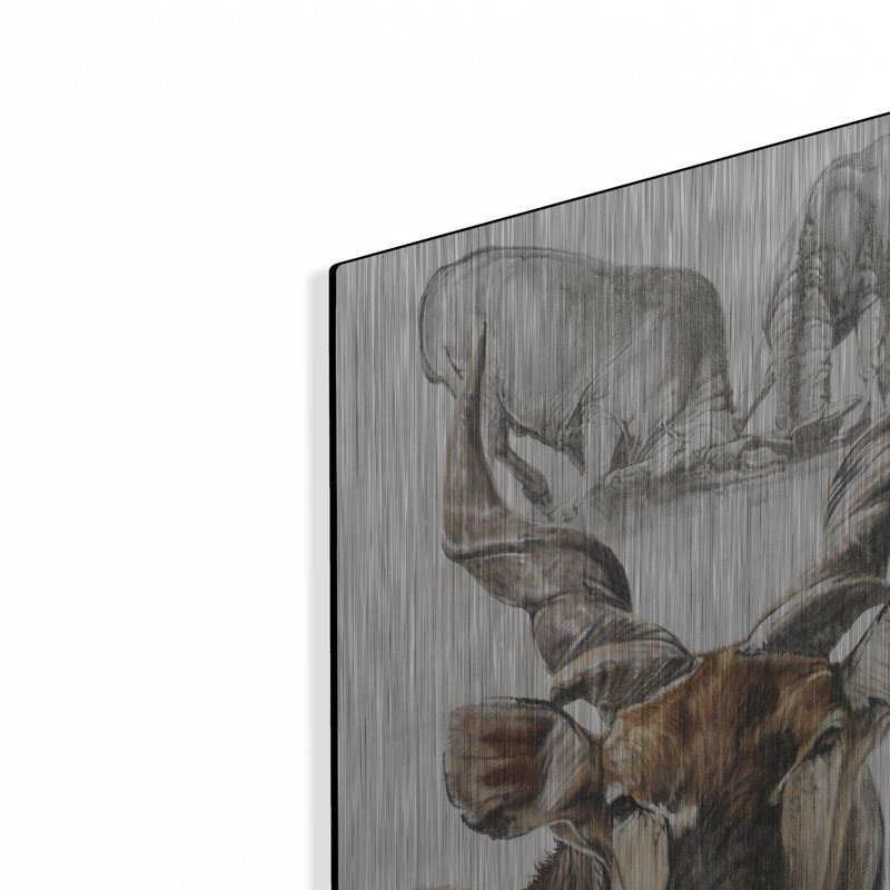 «Eland géant» par Barbara Keith, H 24 po x l 16 po