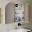 Armoire à pharmacie encastrée / murale avec miroir Porte 32 X 31-114209728-114209732