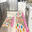 Ensemble de 2 tapis de cuisine Rainbow Swirl Bunny-2054835558