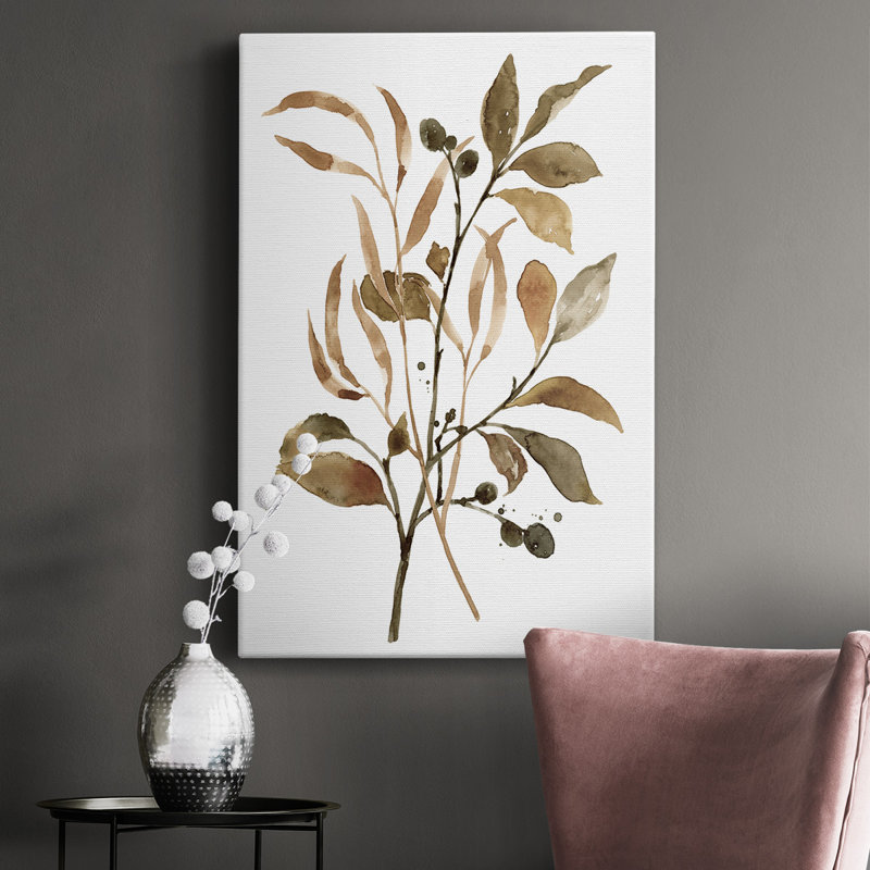 «Presered Autumn Leaes», impression sur toile tendue, L 12 po x H 18 po