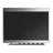 Majestic III Series 36 Inch Induction Range with 6 Induction Elements in Glossy Black (Burnished Trim)-124828730-124828729