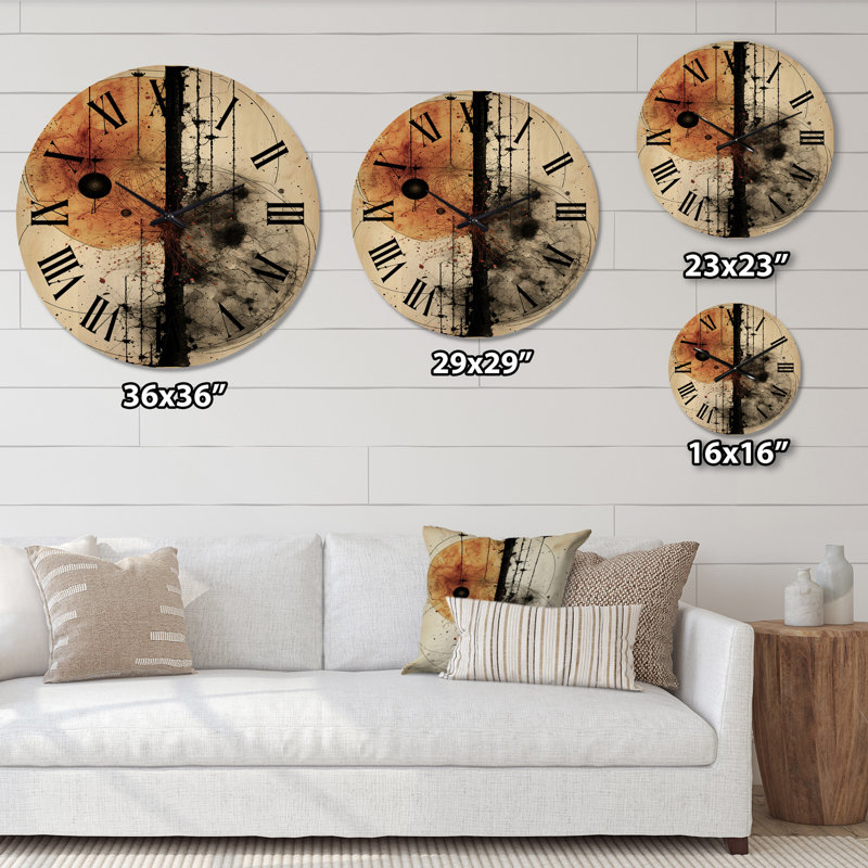 Horloge murale Harmony, Très grand