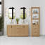 Armoire à linge sur pied Adela-100760522