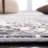Abstract Grey/Dark Grey Area Rug-1677946208