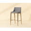 Dionne Upholstered Stool with Metal Frame-1174693905