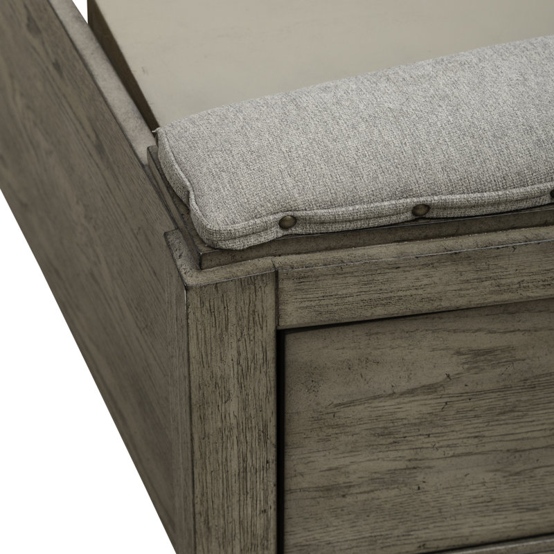 Drelan Upholstered Storage Bed, King, Light Brown