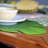 4 PIece Tropical Green Palm Placemats