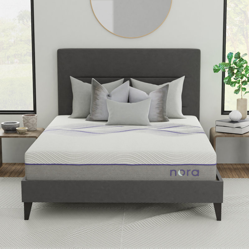 Matelas ferme en mousse viscoélastique imprégnée de gel 10 po Nora, Grand lit