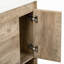 Meuble-lavabo moderne en bois de 30 po, armoire de salle de bain avec tiroir coulissant, armoire de rangement de salle de bain avec lavabo en céramique, meuble-lavabo simple avec portes et tablette ouverte