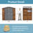 4*6FT Iron-Wood Combination Tool Shed – A Perfect Blend Of Nature And Functionality