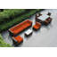 Ensemble de patio complet en rotin avec coussins 14 pièces Pavior-2013283729-2048742784