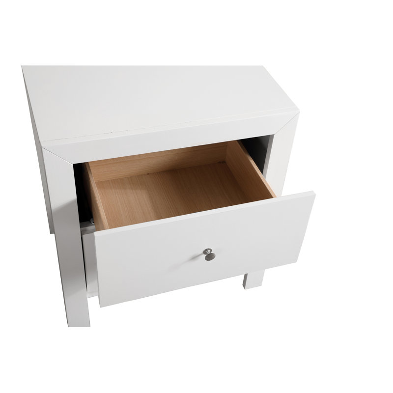 Table de chevet de style moderne, table de chevet avec tiroirs de rangement