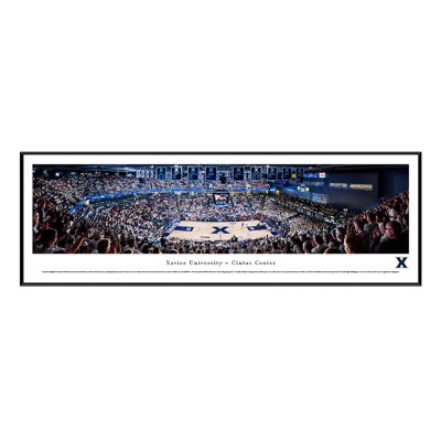 NCAA Xavier Basketball Panoramic Print