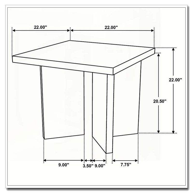 Table de bout Donovan