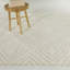 Tapis géométrique rectangulaire en polypropylène tissé à la machine Chappotin-686327378