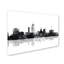 « lansing michigan horizon bg-1 », reproduction d’impression sur toile tendue en noir et blanc-17944430