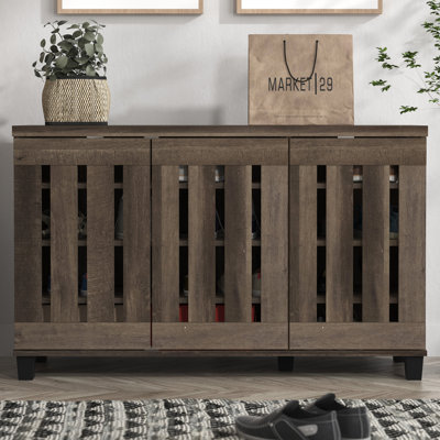 Armoire de rangement pour chaussures 16 paires Baron